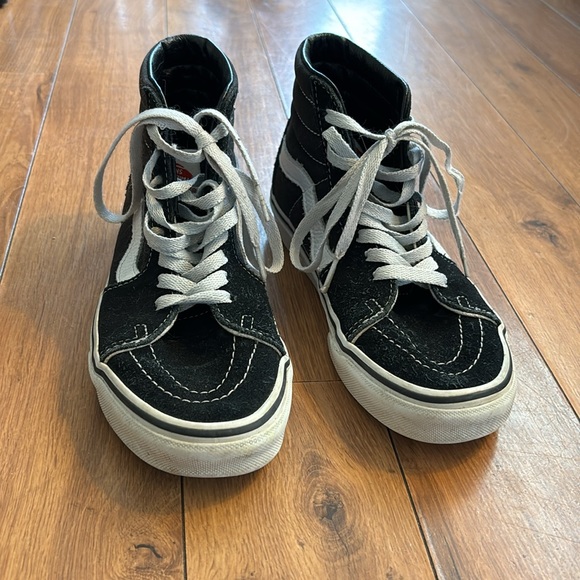 Black Sk8 Hi-Top Vans - 6.5 - Picture 2 of 7